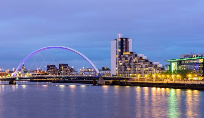 Qatar Airways Glasgow in Scotland, United Kingdom