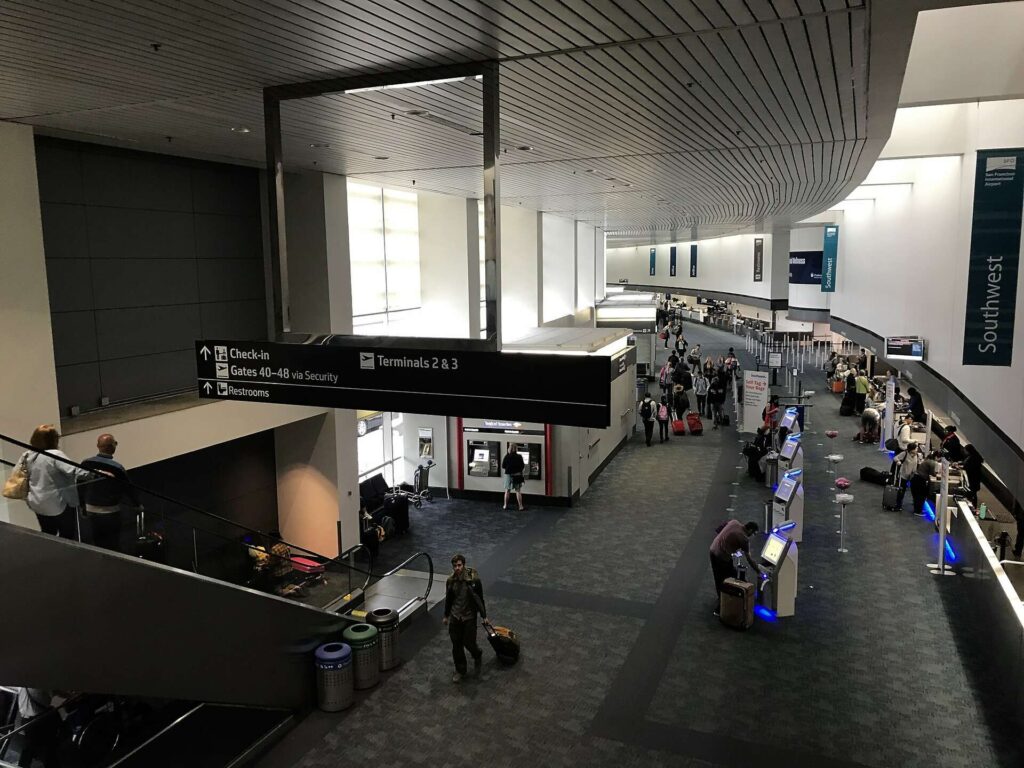 southwest terminal sfo