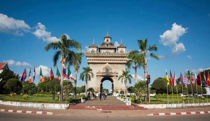 Thai Airways Vientiane Office in Laos